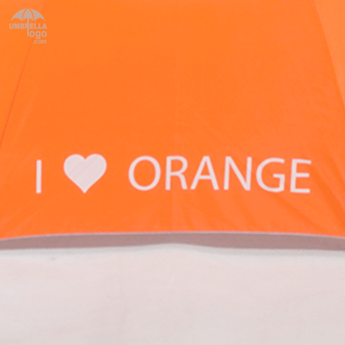 ร่มกอล์ฟสีส้ม