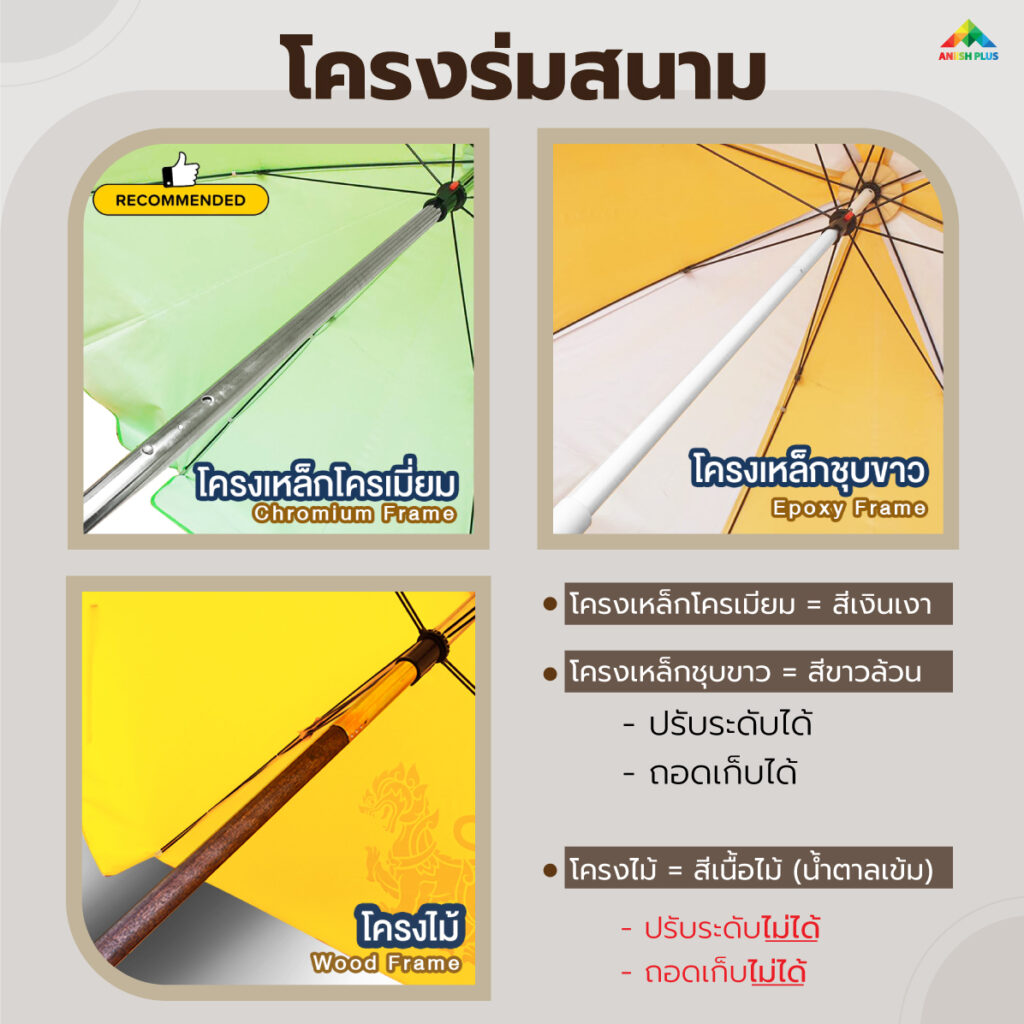 โครงร่มสนาม
